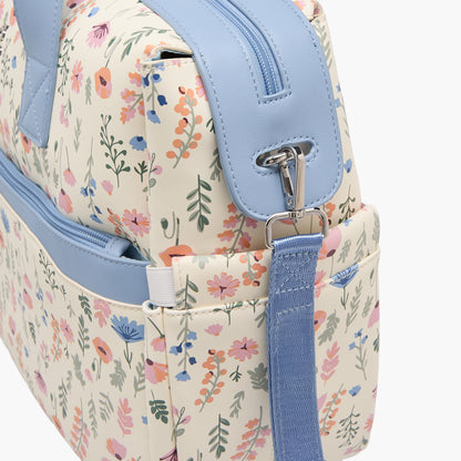 Giggles Flora Diaper Bag with Changing Mat
