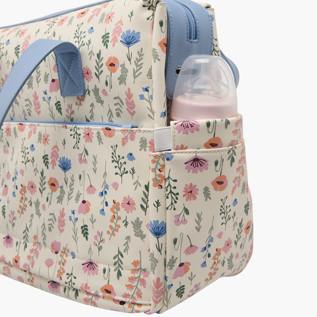 Giggles Flora Diaper Bag with Changing Mat