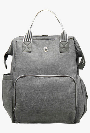 Giggles P Ripstop Diaper Bag with Changing Mat