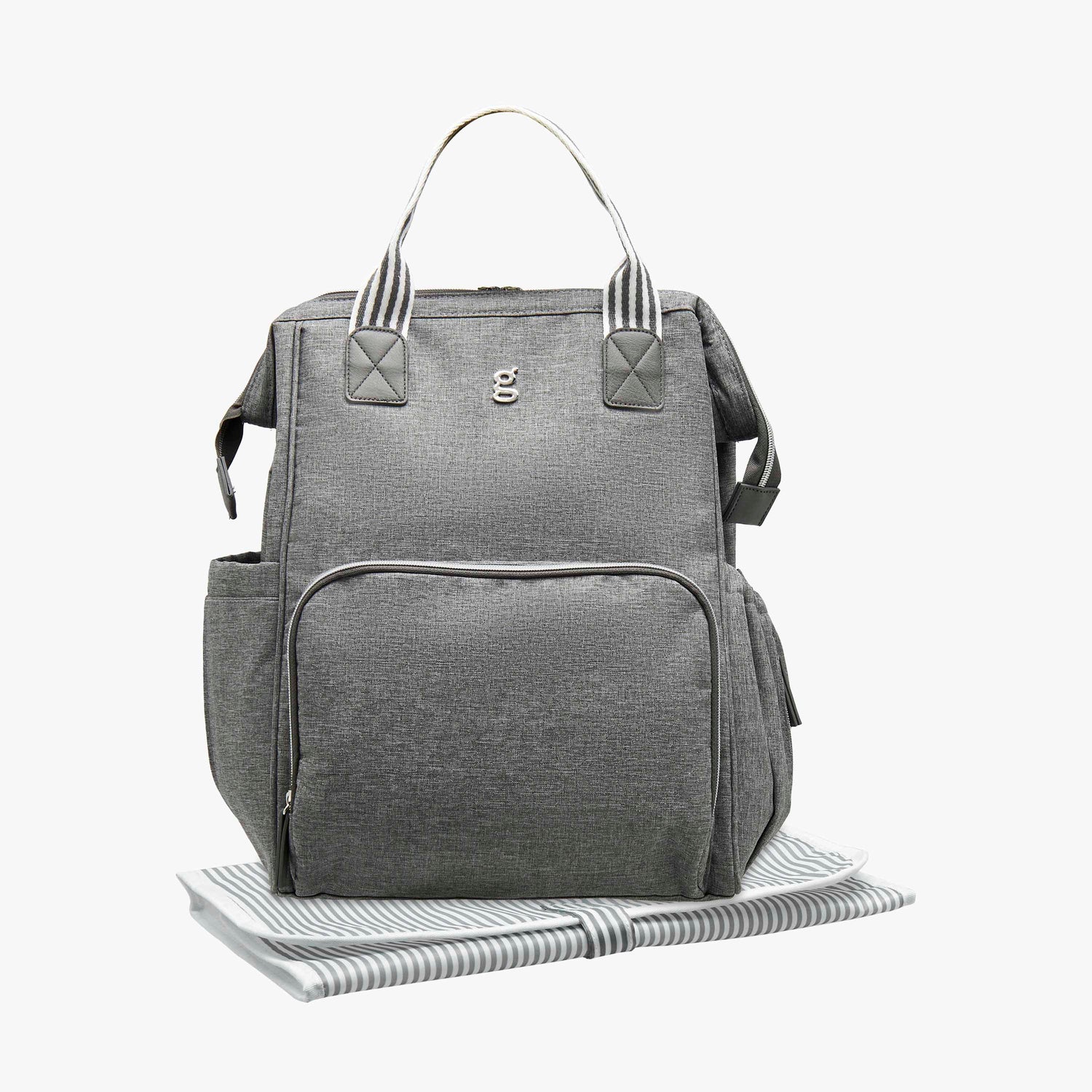 Giggles P Ripstop Diaper Bag with Changing Mat