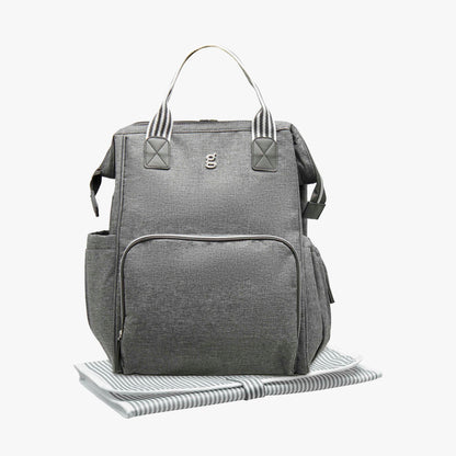 Giggles P Ripstop Diaper Bag with Changing Mat