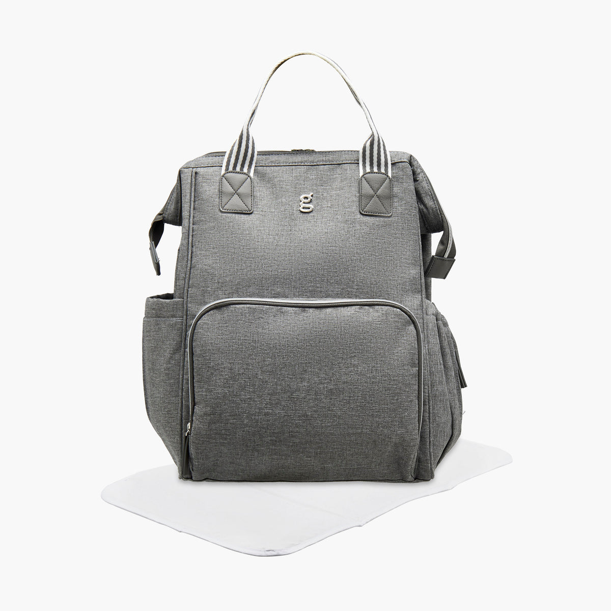 Giggles P Ripstop Diaper Bag with Changing Mat