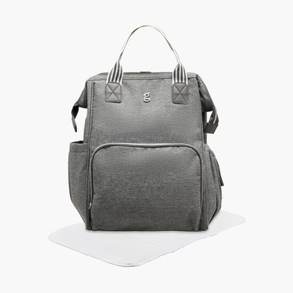 Giggles P Ripstop Diaper Bag with Changing Mat