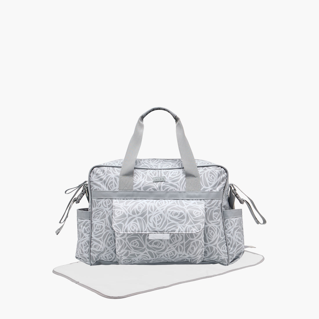 Juniors Diaper Bag with Abstract Rose Print, 38x13x28 cm - HomeBabyDiaperingDiaper Bags