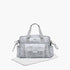 Juniors Diaper Bag with Abstract Rose Print, 38x13x28 cm - Grey