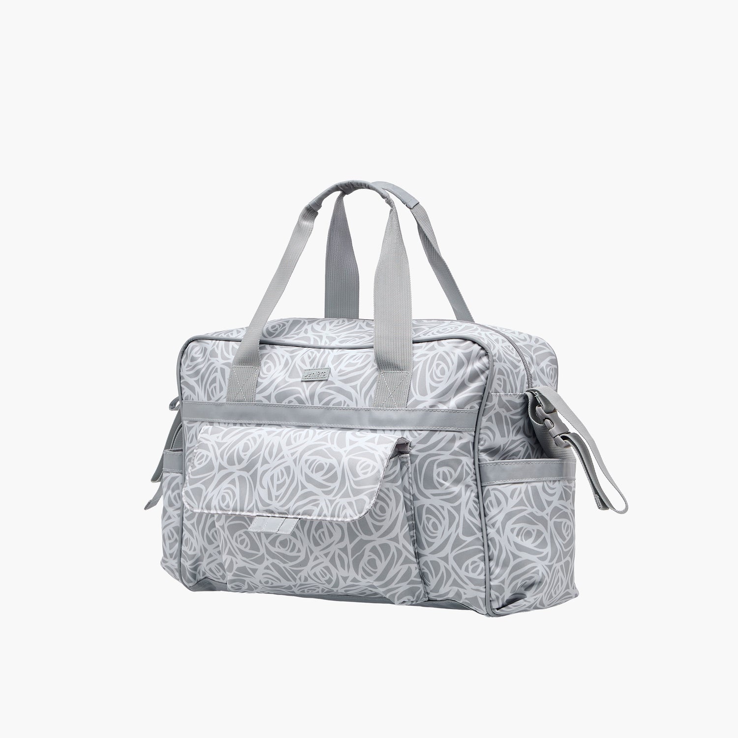 Juniors Diaper Bag with Abstract Rose Print, 38x13x28 cm
