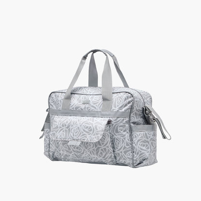 Juniors Diaper Bag with Abstract Rose Print, 38x13x28 cm