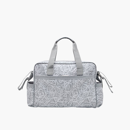 Juniors Diaper Bag with Abstract Rose Print, 38x13x28 cm