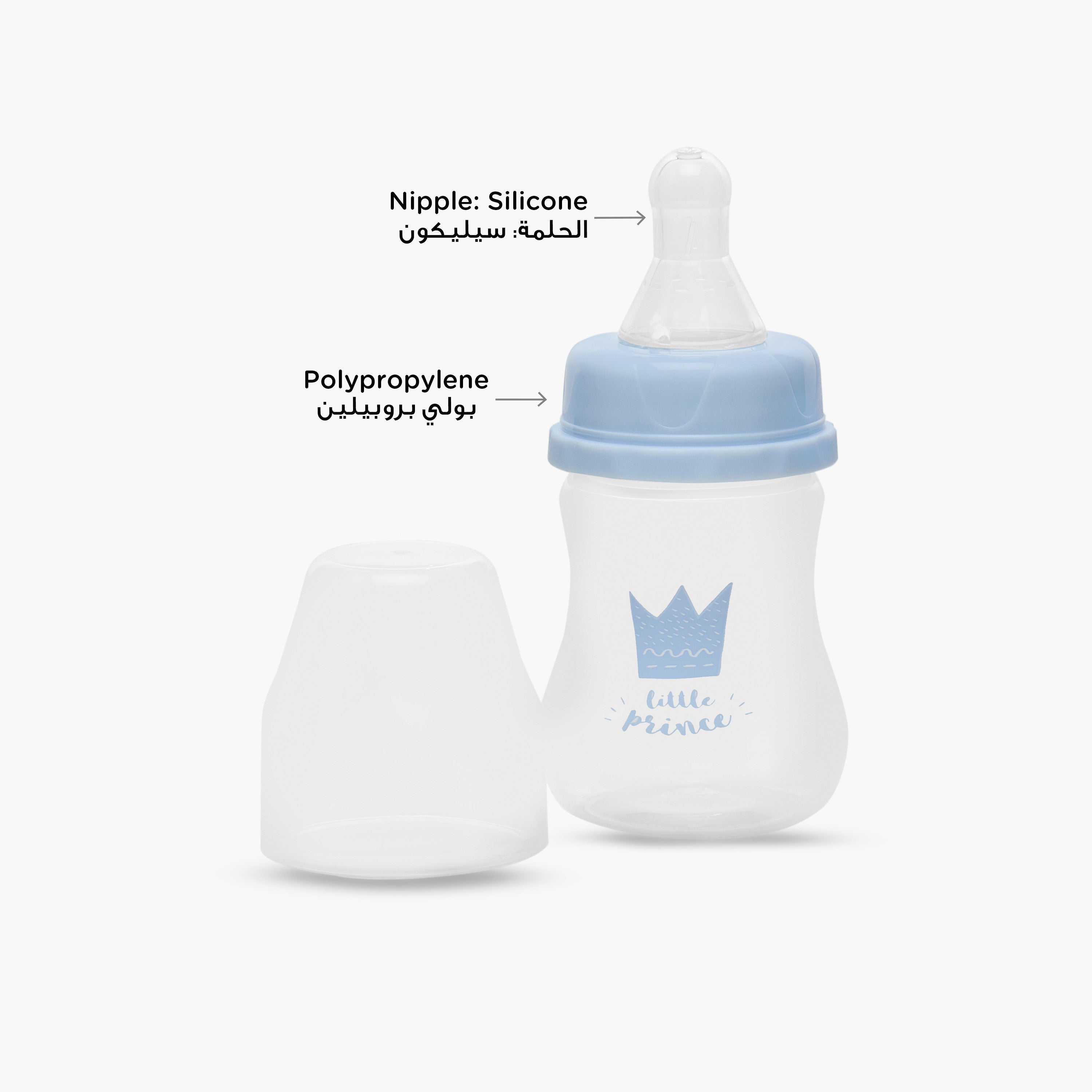 Pack of 3 Juniors Feeding Bottle with Anti-Colic Valve, 0 months+