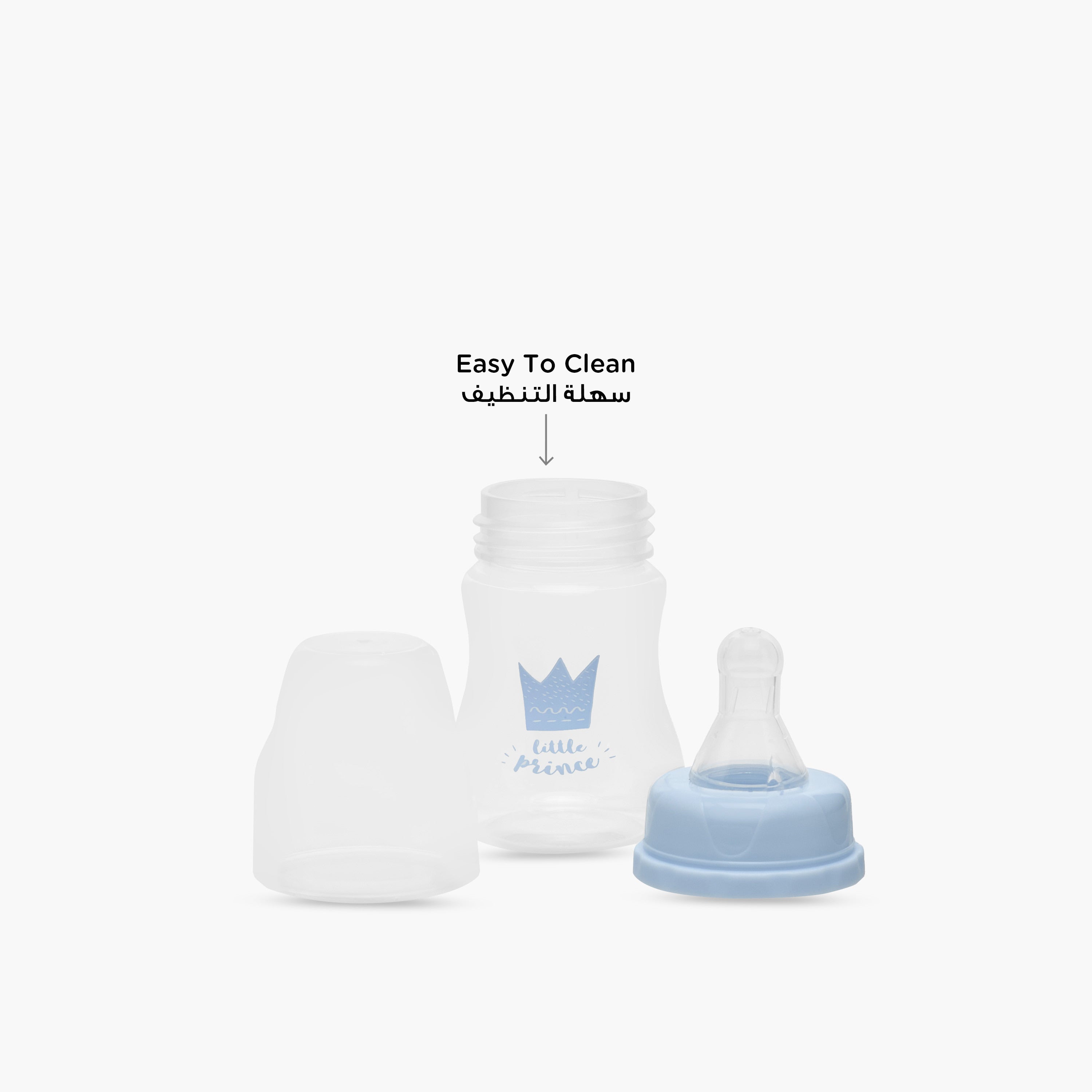 Pack of 3 Juniors Feeding Bottle with Anti-Colic Valve, 0 months+
