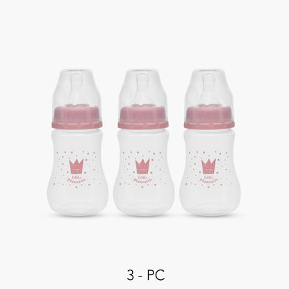 Pack of 3 Juniors Feeding Bottle with Anti-Colic Valve, 3 months+ - Feeding