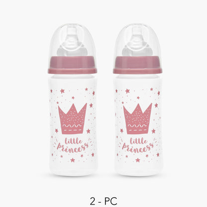 Pack of 2 Juniors Feeding Bottle with Wide Neck, 3 months+ - Feeding