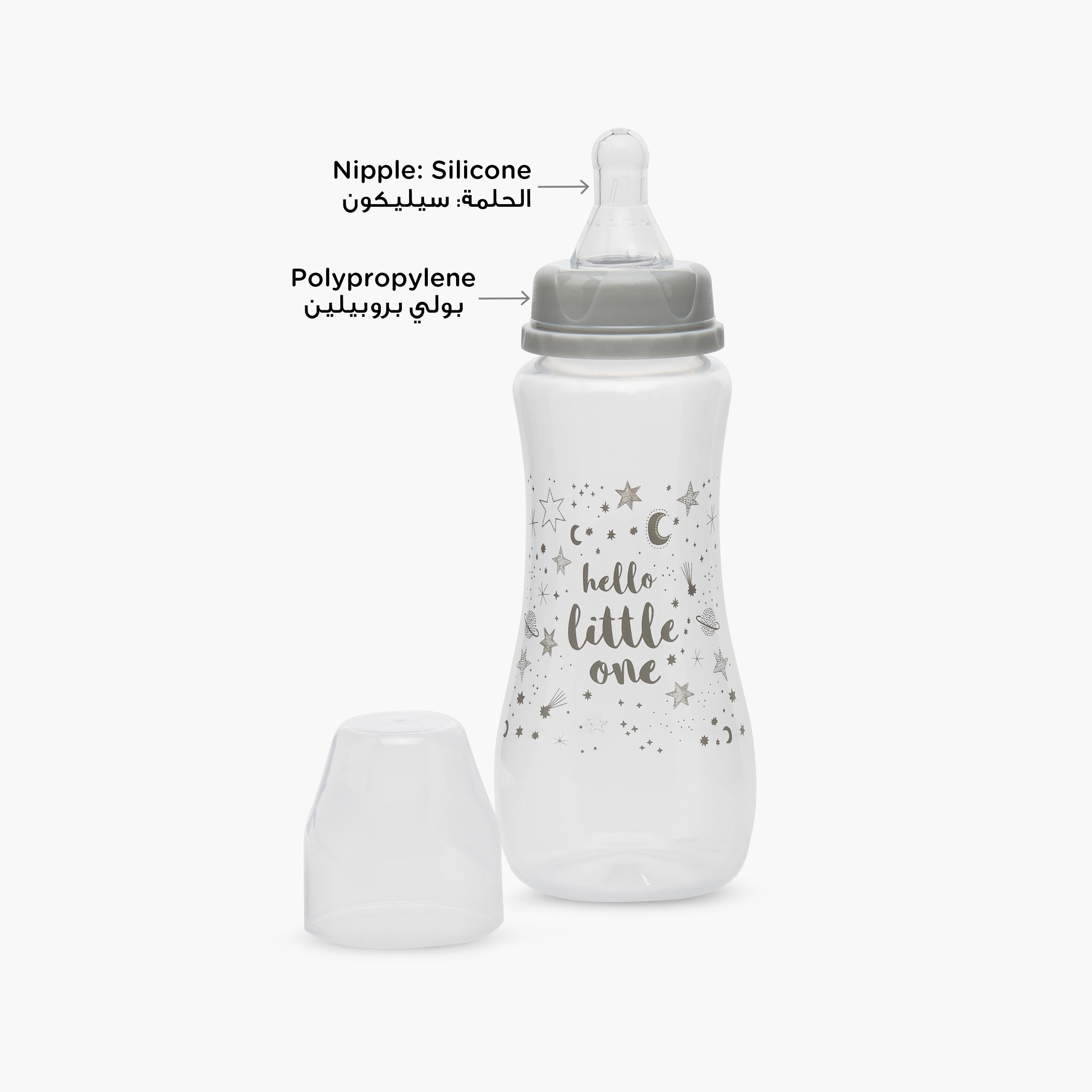 Pack of 3 Juniors Feeding Bottle with Anti-Colic Valve, 3 months+