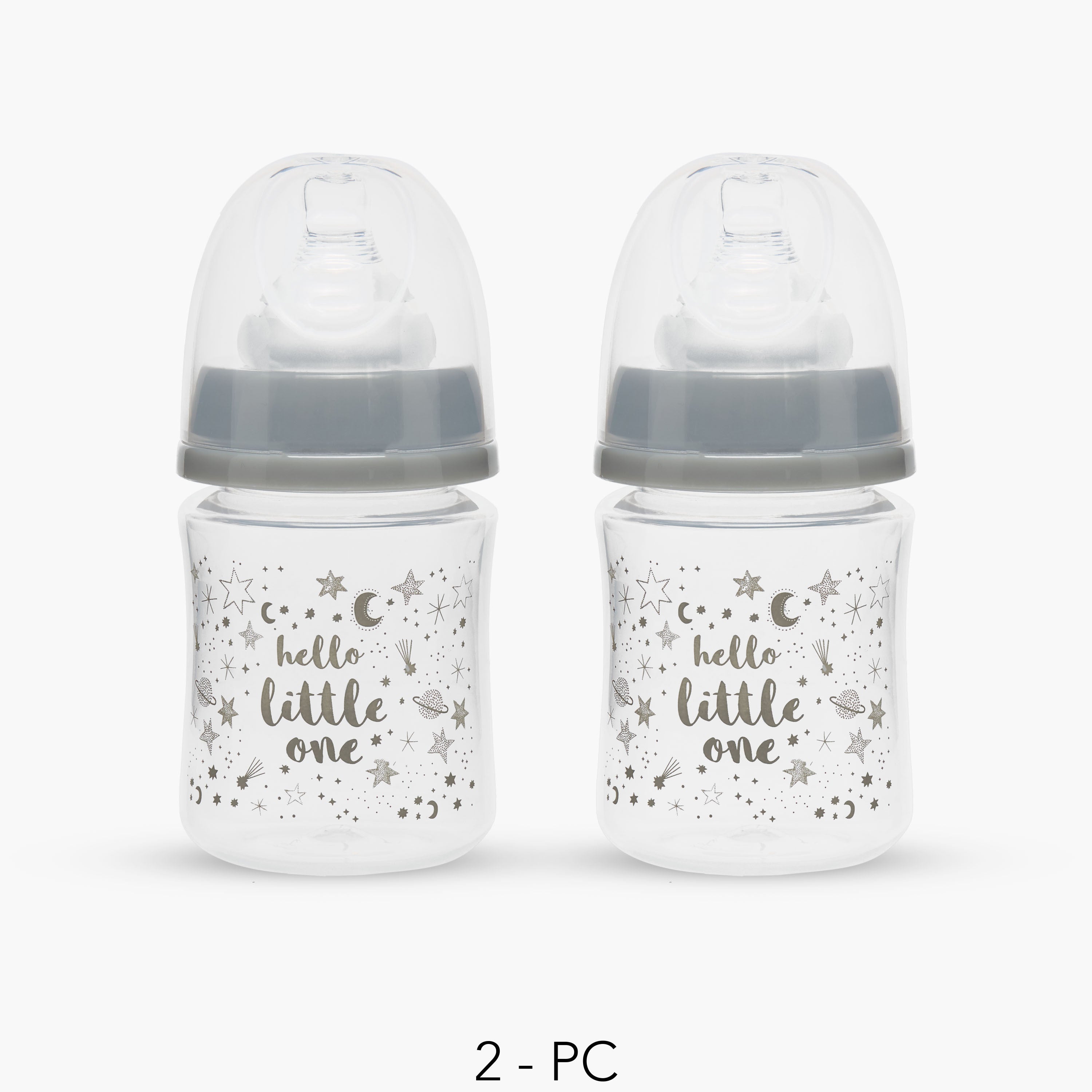 Pack of 2 Juniors Feeding Bottle with Wide Neck, 3 months+ - Feeding