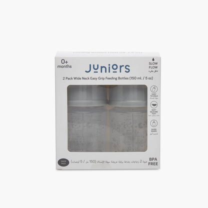 Pack of 2 Juniors Feeding Bottle with Wide Neck, 3 months+