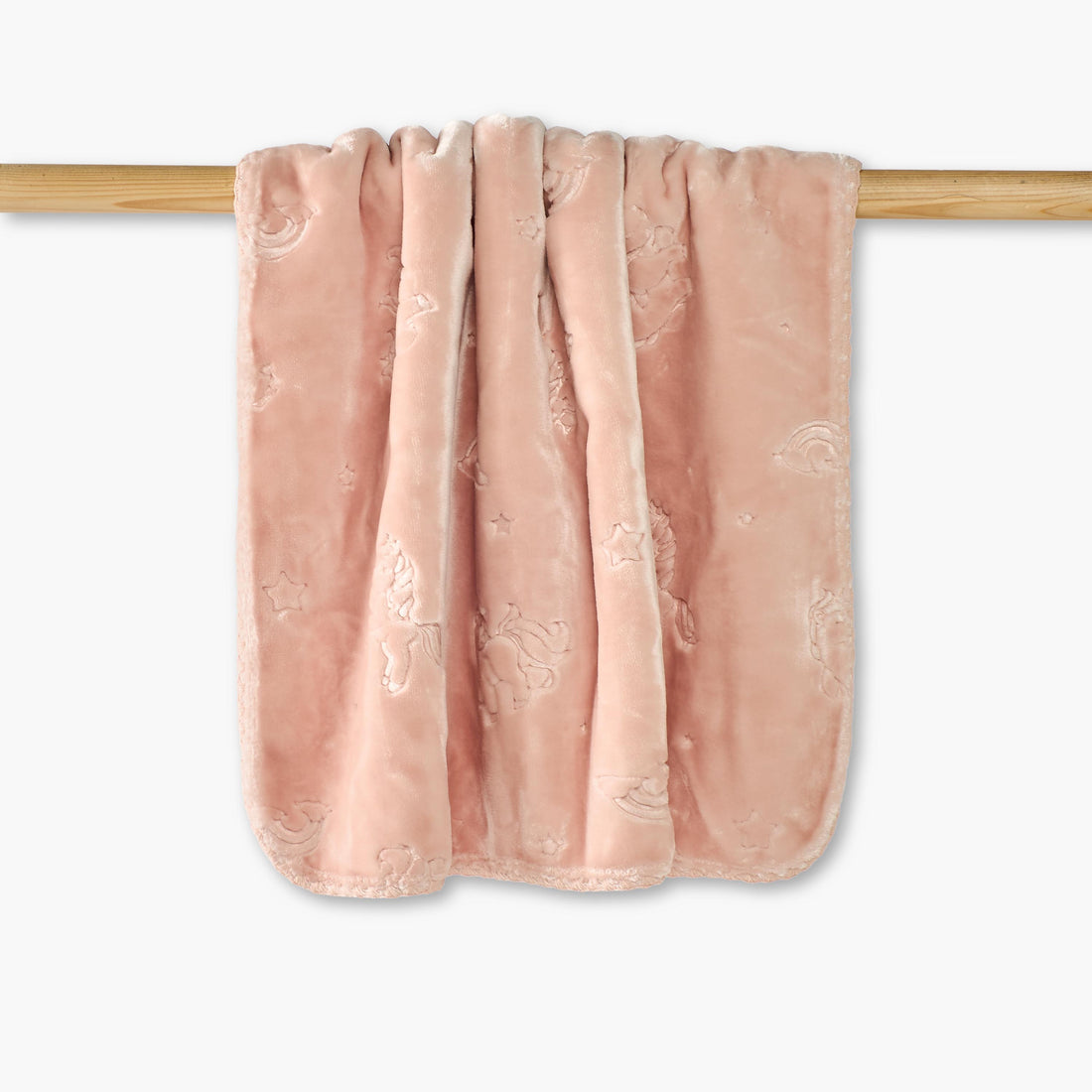 Juniors Receiving Blanket with Unicorn Embossing, 80x100 cm