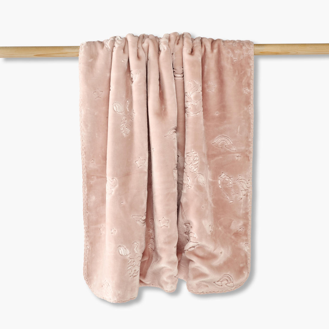 Juniors Receiving Blanket with Embossed Unicorns, 110x140 cm - HomeBabyNurseryBlankets &amp; SwaddlesReceiving Blankets