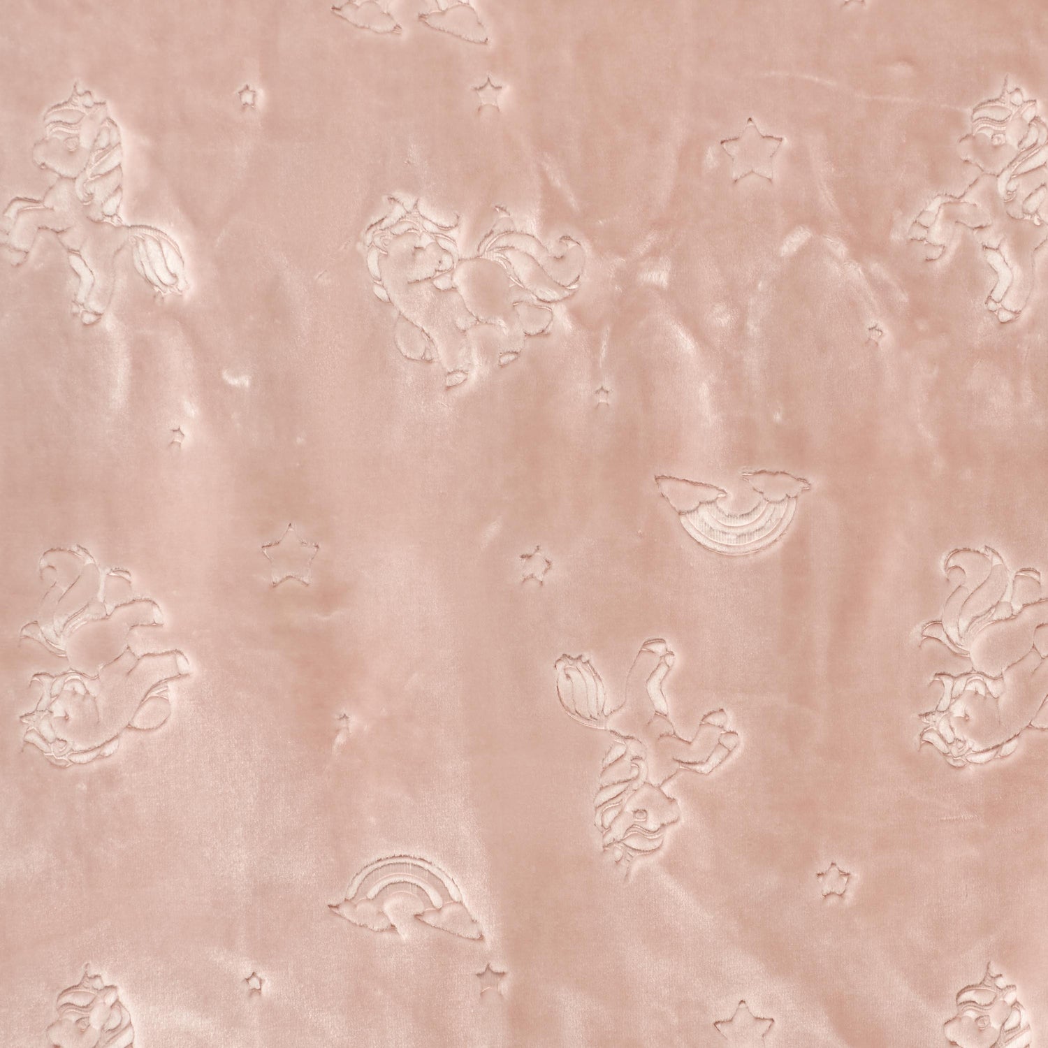 Juniors Receiving Blanket with Embossed Unicorns, 110x140 cm