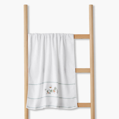 Juniors 120x60 Baby Towel with Caterpillar Embroidery color swatch