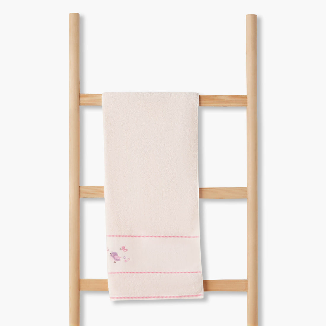 Juniors 60x120 cm Baby Towel with Bird Embroidery - Baby