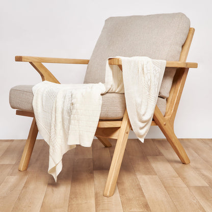 Giggles Receiving Blanket with Texture, 80x110 cm