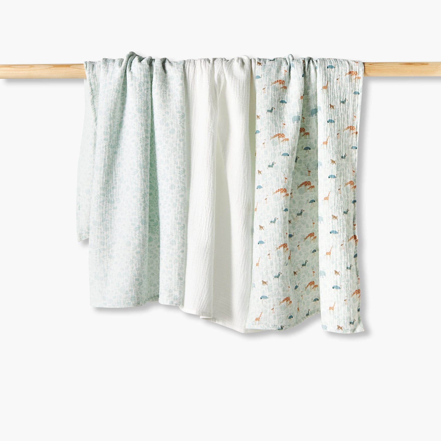 Pack of 3 Baby Swaddle Wrap with Texture - HomeBabyNurseryBlankets &amp; SwaddlesSwaddles &amp; Sleeping Bags