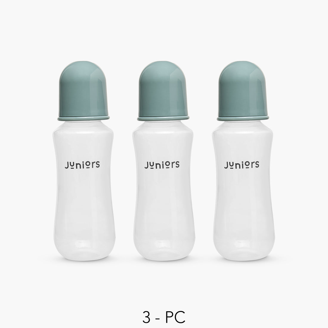 Pack of 3 Juniors Feeding Bottle with Dual Anti-Colic Valve, 250 ml - Feeding