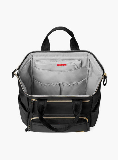 SkipHop Solid Diaper Backpack with Padded Shoulder Straps-baby-gear-diaperbags-image-4