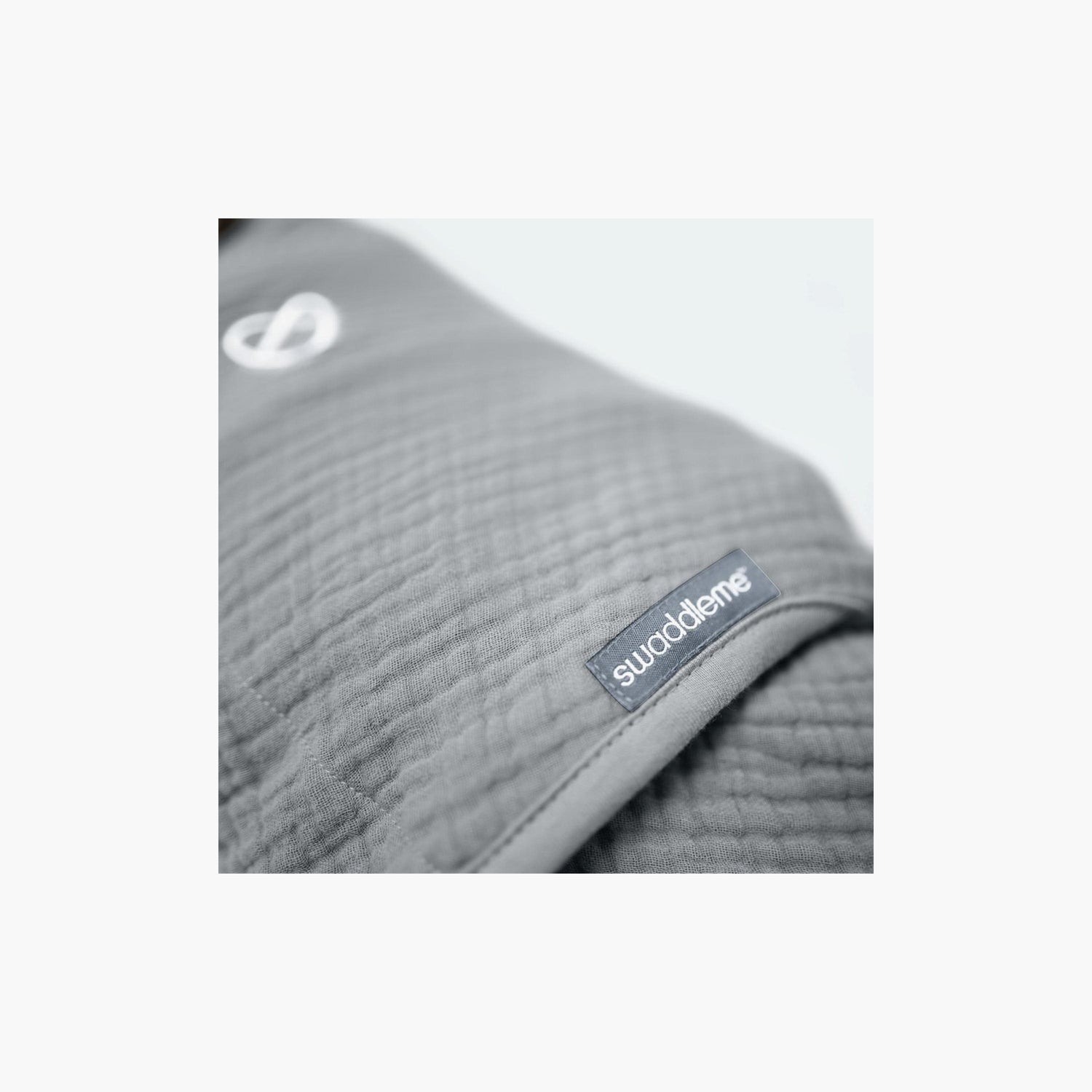 Ingenuity Swaddleme Muslin Original Swaddle - 0-3 Months - Granite