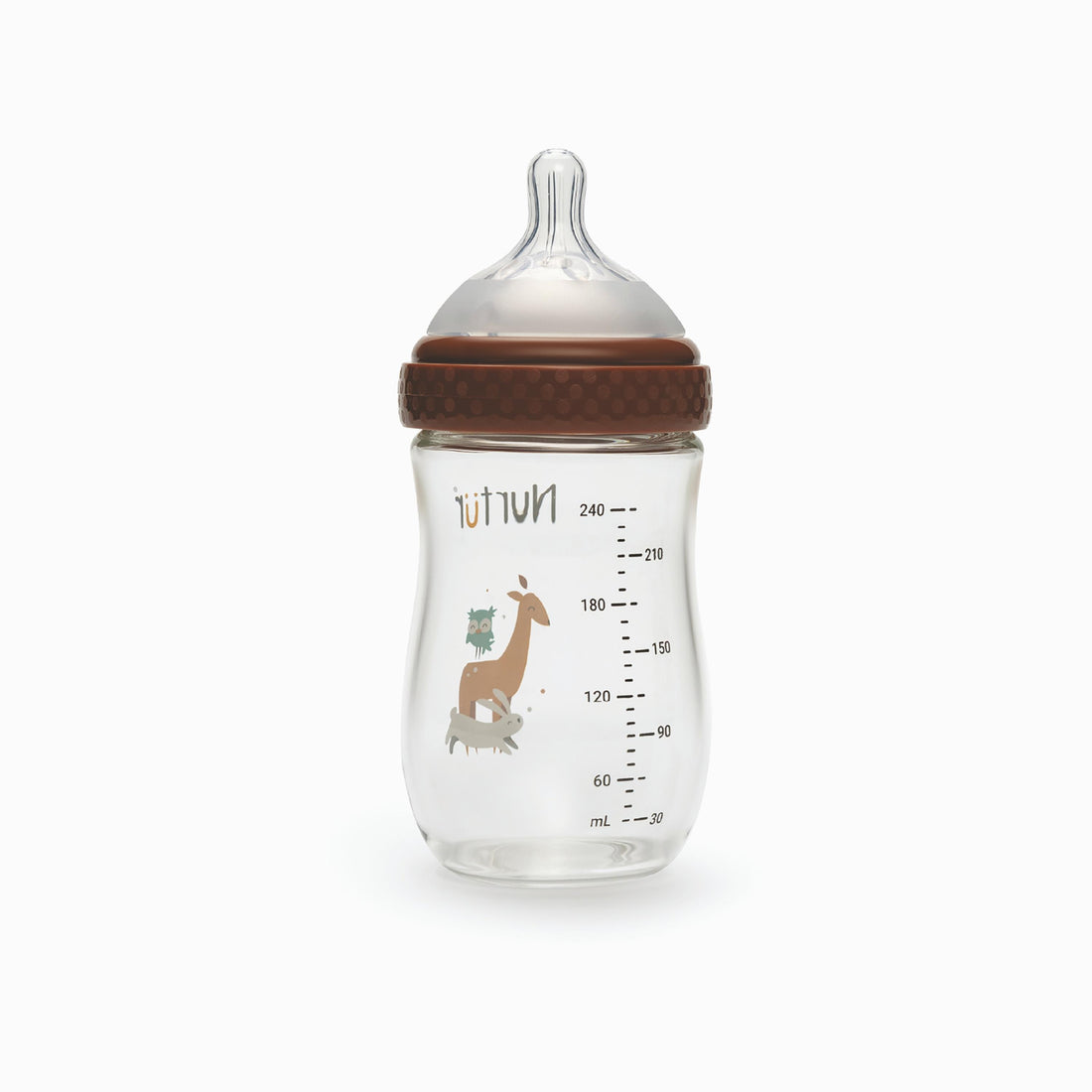 Nurtur Cozi Anti-Colic Feeding Bottle - 240 ml- Animals - Feeding