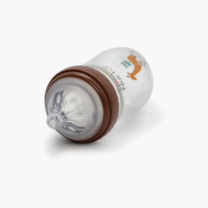 Nurtur Cozi Anti-Colic Feeding Bottle - 240 ml- Animals