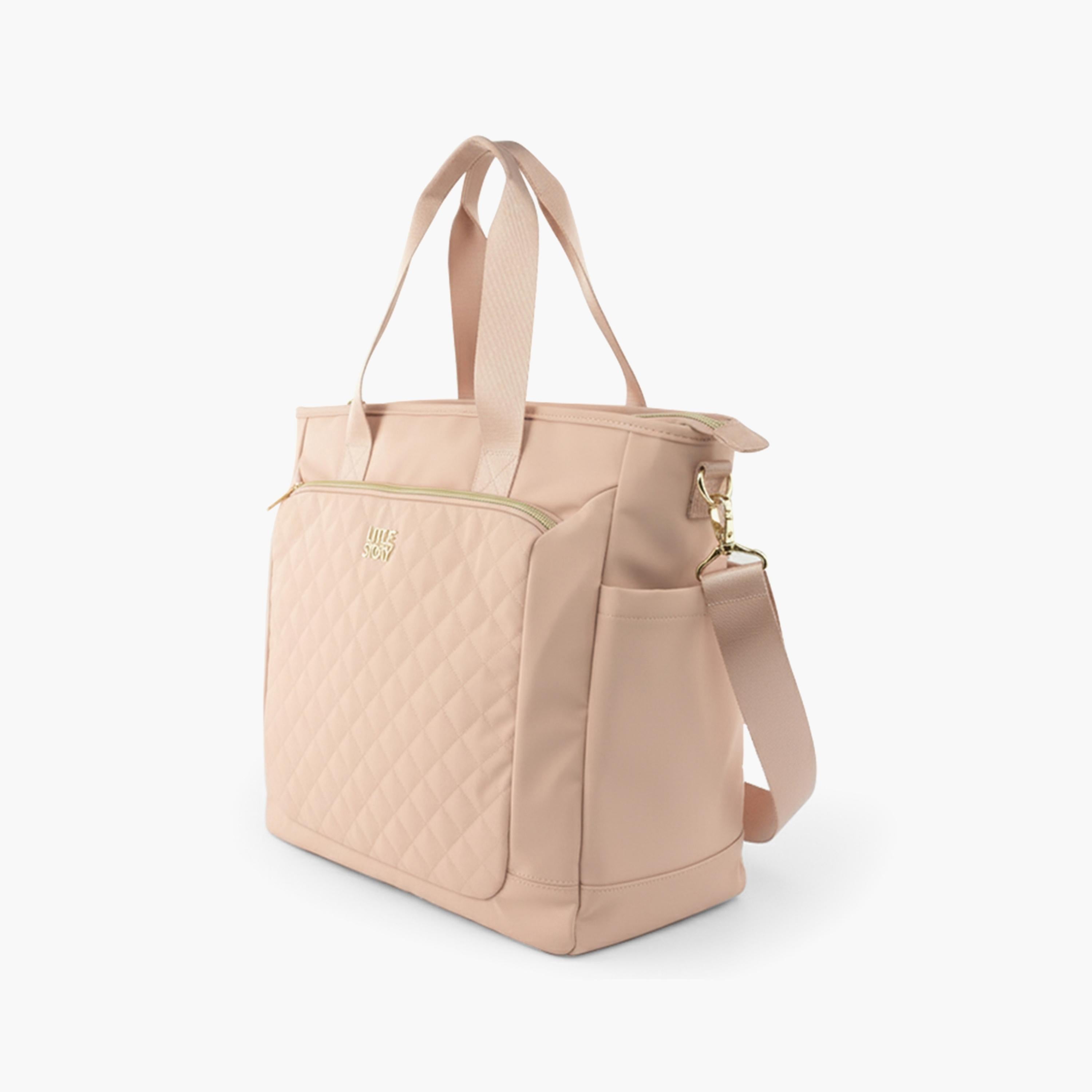 Little Story Diaper Shoulder Bag - Pink