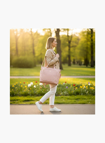 Little Story Diaper Shoulder Bag - Pink-baby-gear-diaperbags-image-6