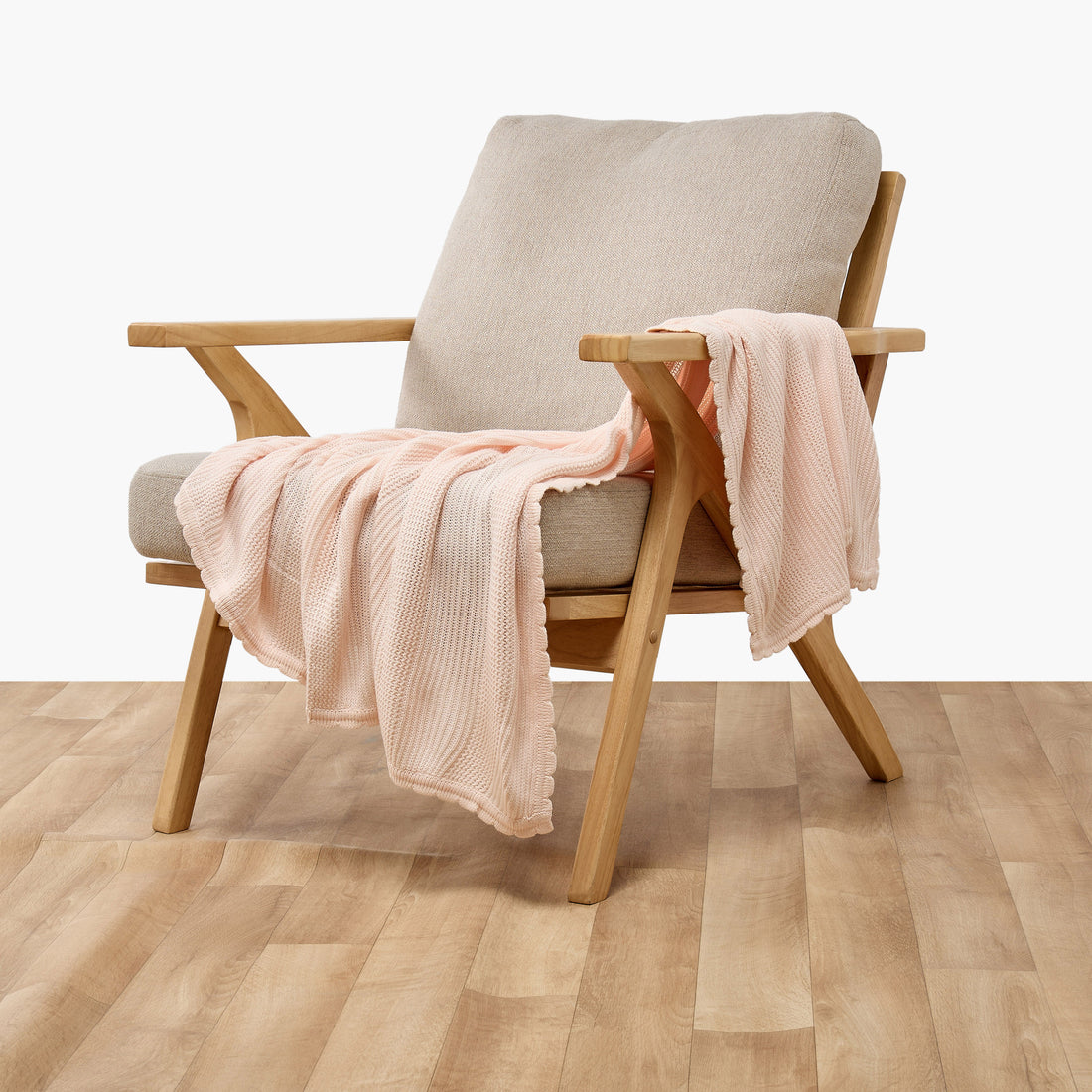 Juniors Receiving Blanket with Textured Design, 81x107 cms