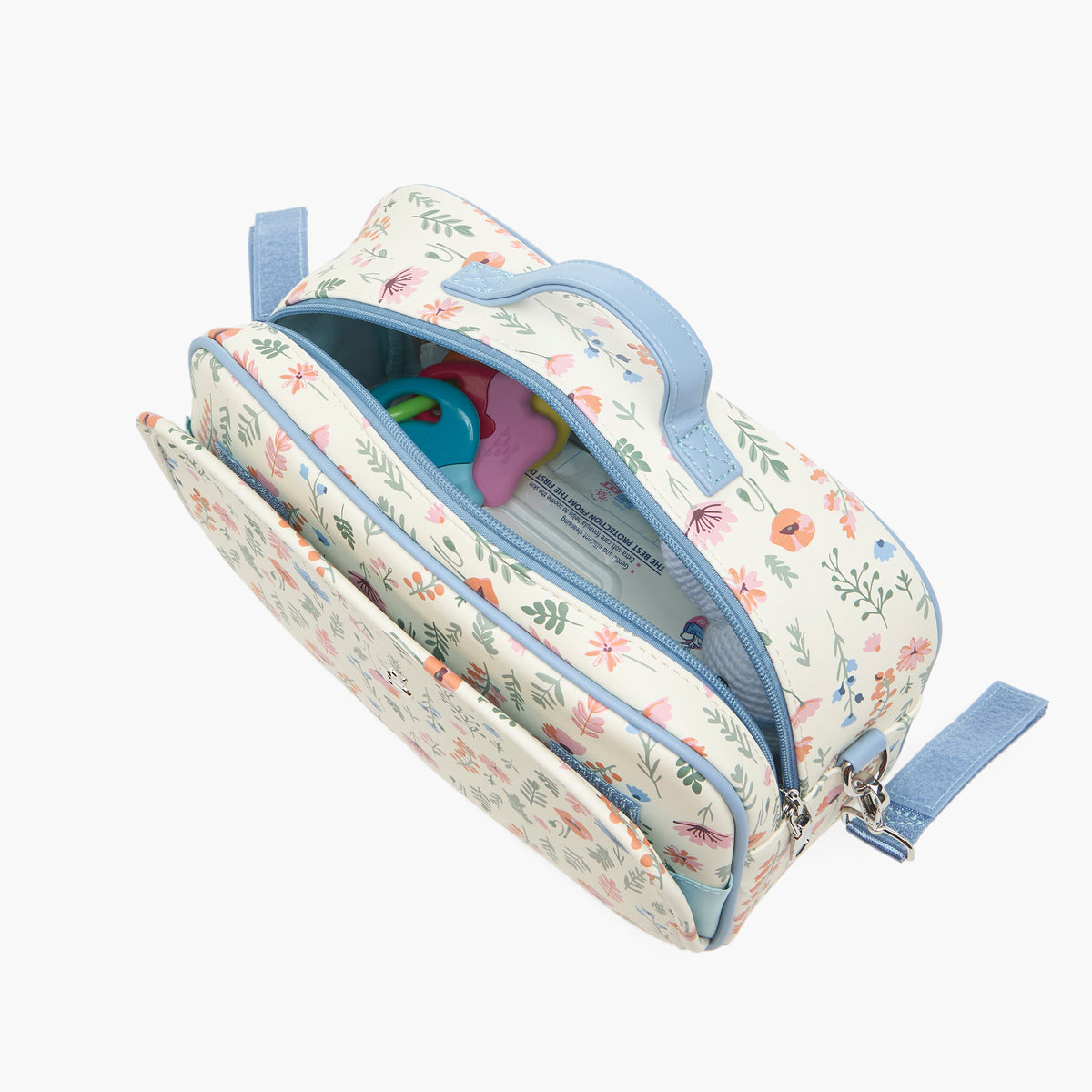 Giggles Diaper Bag with Floral Print