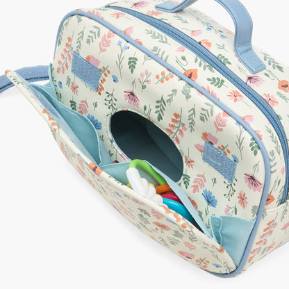 Giggles Diaper Bag with Floral Print