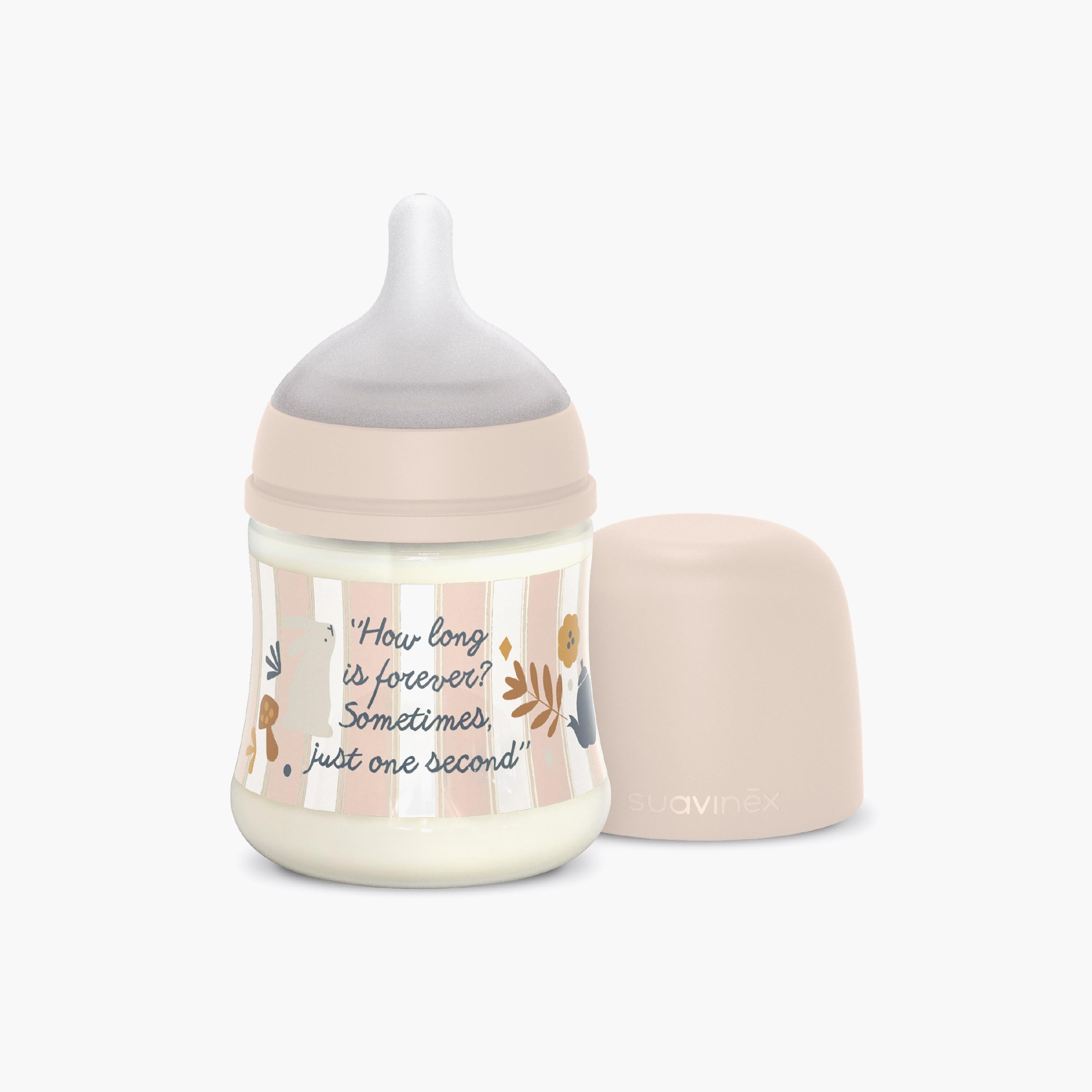 Suavinex Polyamide Slow Flow Feeding Bottle with Teat - 150 ml - HomeBabyFeedingFeeding BottlesBottles &amp; Teats