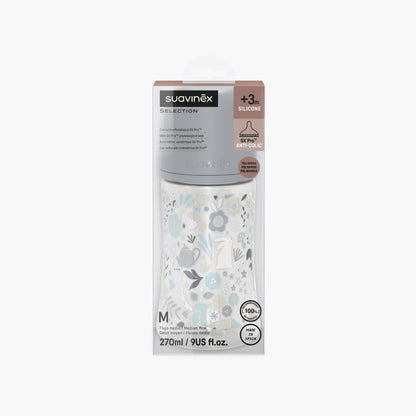 Suavinex Polyamide Slow Flow Feeding Bottle with Teat - 270 ml