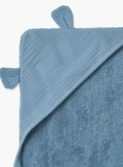 Giggles Baby Bath Towel with Hood-baby-bathandcare-towels-image-2