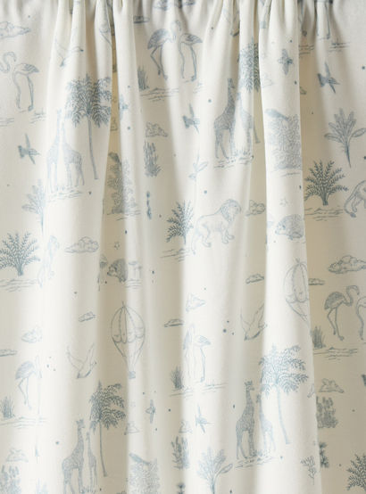 Giggles Velour Safari Print Raschel Blanket-baby-nursery-blanketsandswaddles-blanketsandquilts-image-4
