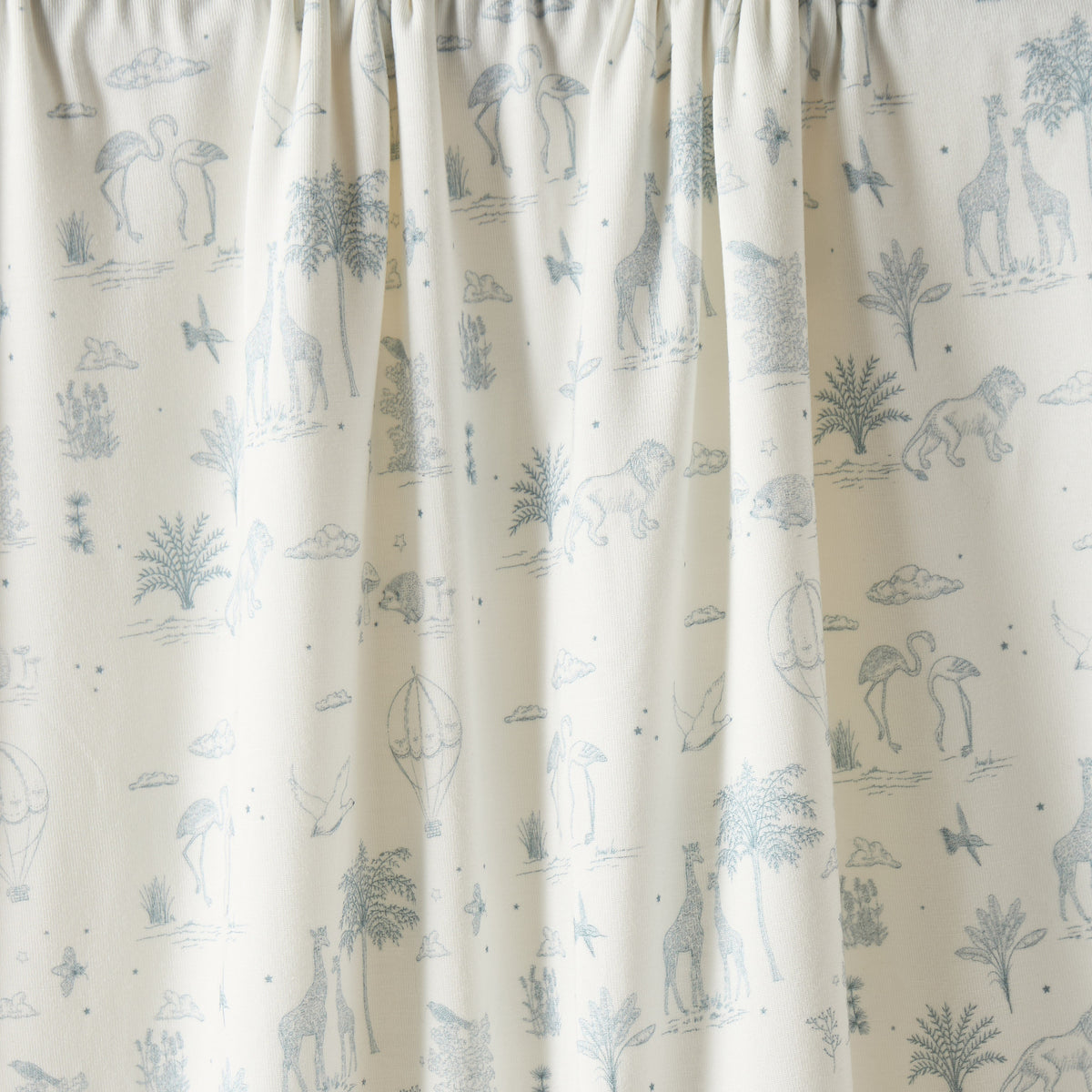 Giggles Velour Safari Print Raschel Blanket