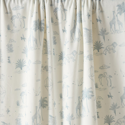 Giggles Velour Safari Print Raschel Blanket
