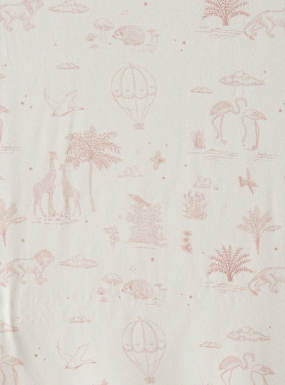 Giggles Velour Safari Print Raschel Blanket-baby-nursery-blanketsandswaddles-blanketsandquilts-image-5