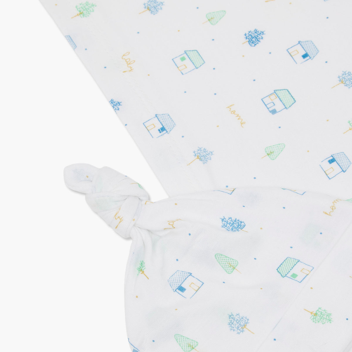 Juniors Printed Blanket with Matching Cap