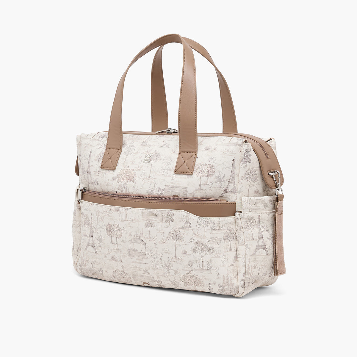 Giggles Diaper Bag with Paris Print