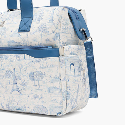 Giggles Diaper Bag with Paris Print