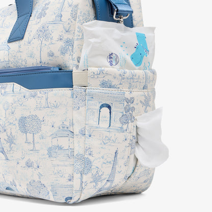 Giggles Diaper Bag with Paris Print