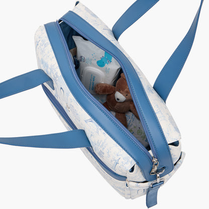 Giggles Diaper Bag with Paris Print