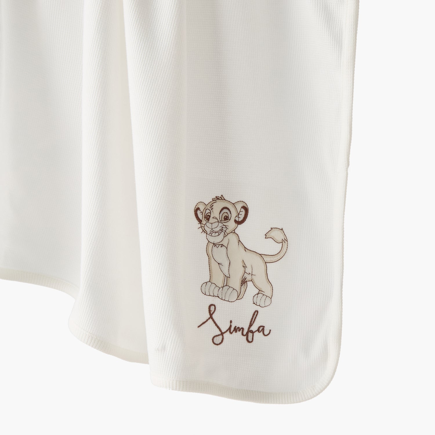 Disney Waffle Texture Lion King Print Blanket - Pack of 2