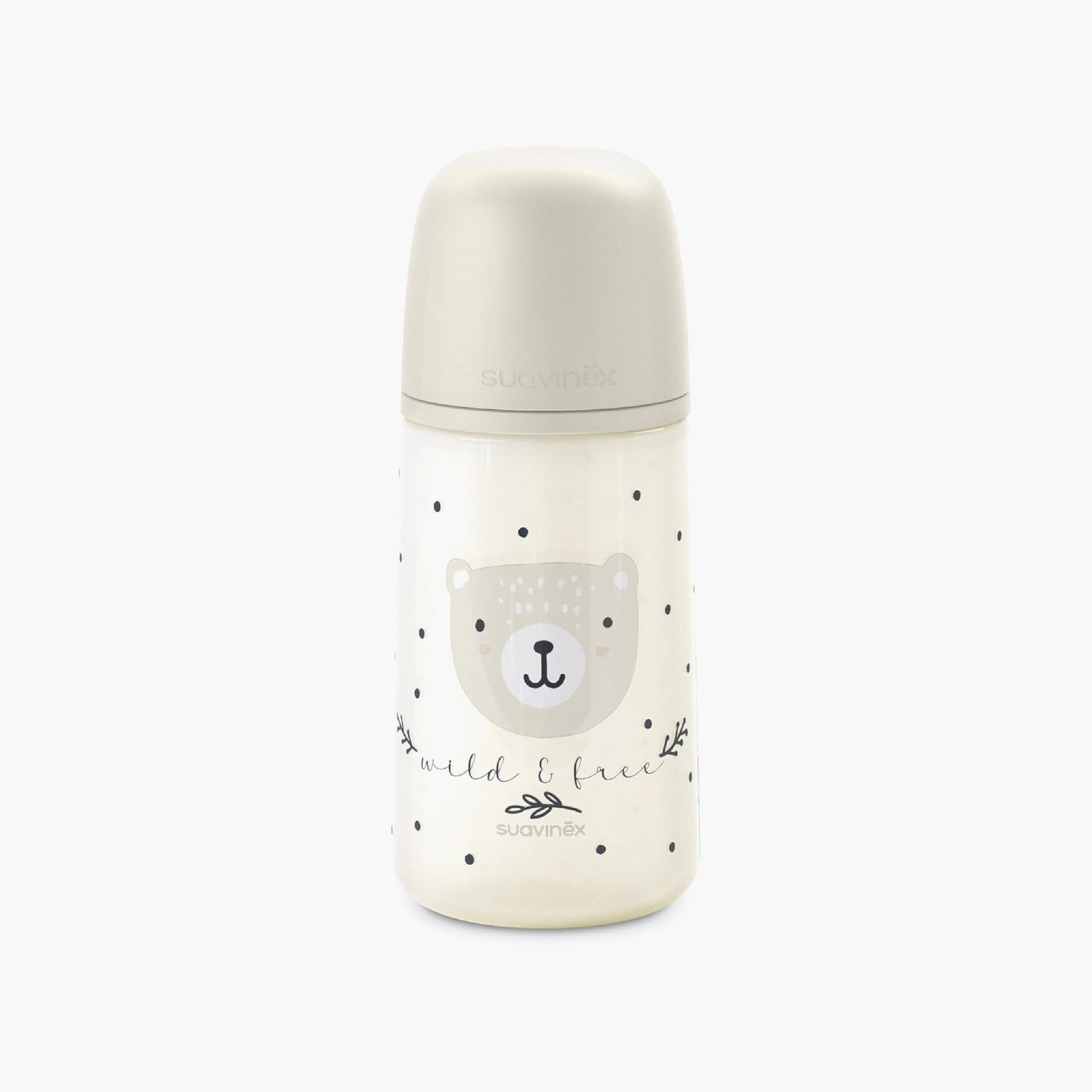 Suavinex Wild &amp; Free Anti-Colic Silicone Teat Feeding Bottle - 270 ml - Feeding